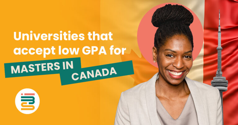 ⁠Universities that accept low GPA for Masters in Canada