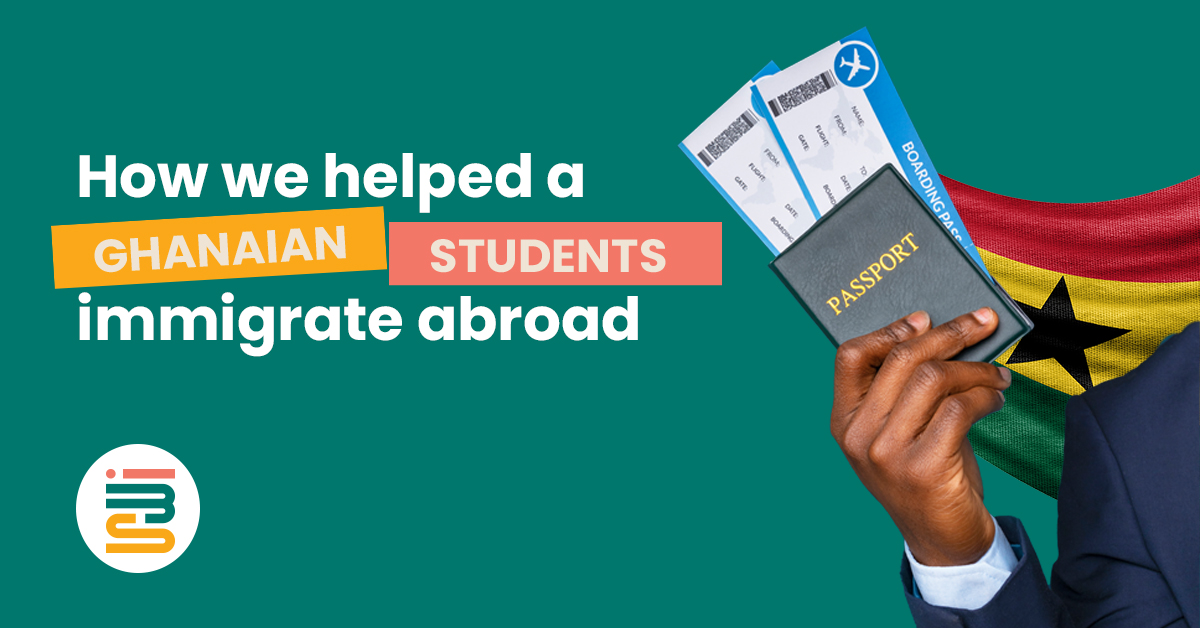 How We Helped a Ghanaian Student ( Francis) Successfully Immigrate Abroad with IBS