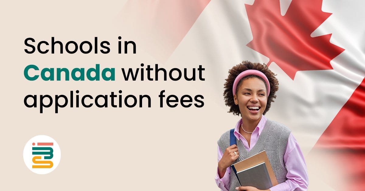 Schools in Canada without Application Fees