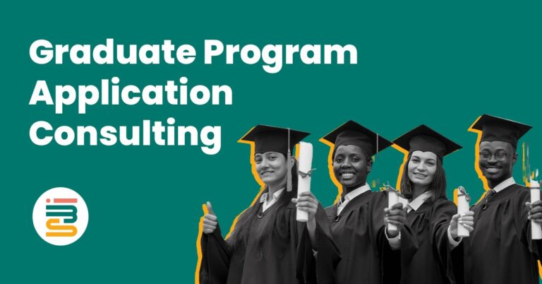 Graduate program application consulting