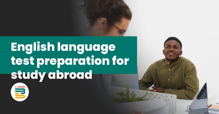 English language test preparation for study abroad