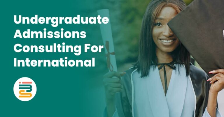 Undergraduate admissions consulting for international students